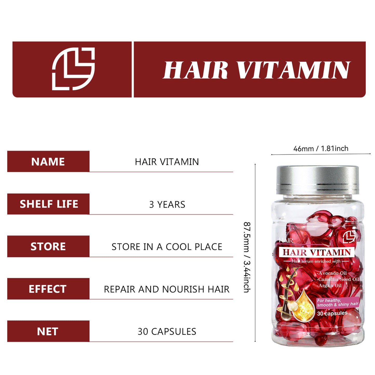 Batana Oil- Moisturizing Repair-Hair Vitamins